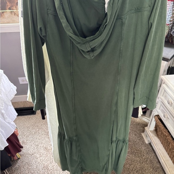Anthropologie daily practice long sleeve xs oversized hoodie dress - Picture 4 of 11